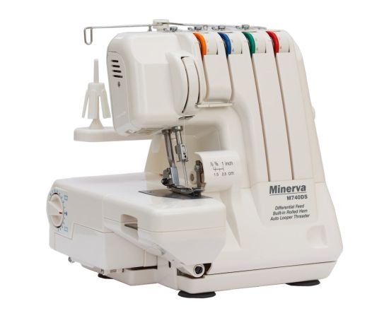 Minerva M740DS sewing machine Overlock sewing machine Electric
