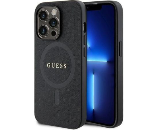 Guess Saffiano MagSafe Back Case Защитный Чехол для Apple iPhone 15 Pro