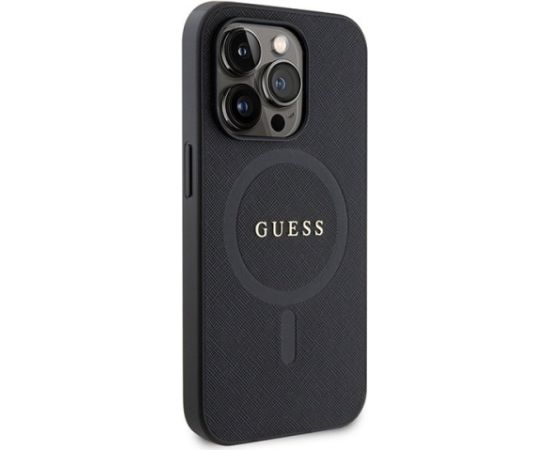 Guess Saffiano MagSafe Back Case Защитный Чехол для Apple iPhone 15 Pro