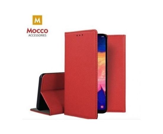 Mocco Smart Magnet Book Case Grāmatveida Maks Telefonam Samsung Galaxy A35 5G Sarkans