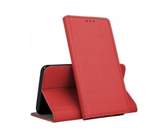 Mocco Smart Magnet Book Case Grāmatveida Maks Telefonam Samsung Galaxy A35 5G Sarkans