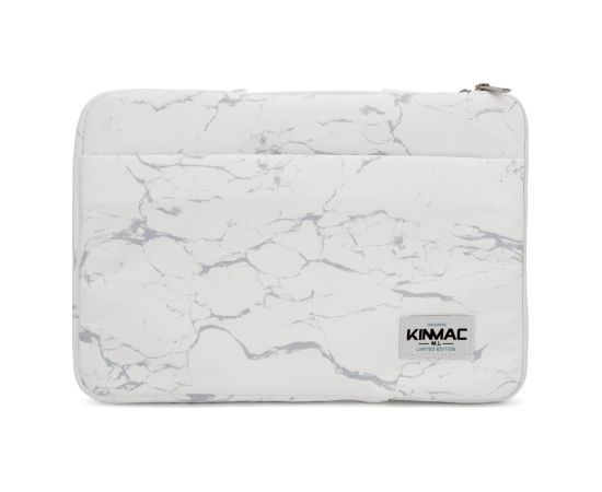 iLike   13-14 Inches Fabric Laptop Bag Marble White