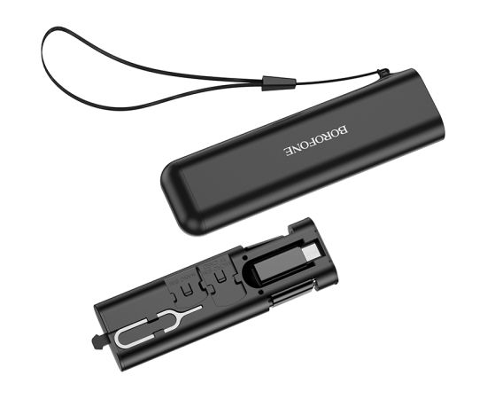 OEM Borofone Seto of 3 adapters + Type C to Type C cable + SIM card needle BU36