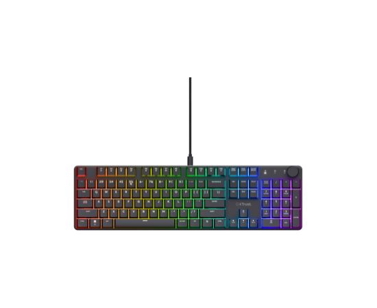 Klaviatūra Trust GXT 866 Torix Black