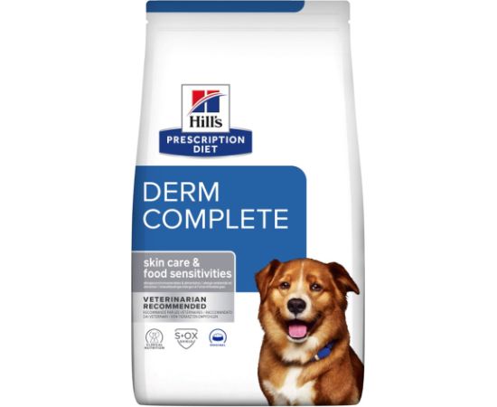 HILL'S Prescription Diet Derm Complete Canine - dry dog food - 12 kg