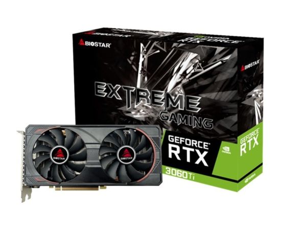 BIOSTAR GeForce RTX 3060 Ti 8GB Graphics Card (N3606TM82)