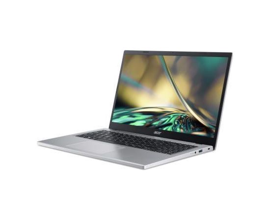 Notebook|ACER|Aspire|A315-510P-3136|CPU  Core i3|i3-N305|1800 MHz|15.6"|1920x1080|RAM 8GB|DDR5|SSD 512GB|Intel UHD Graphics|Integrated|ENG/RUS|Silver|1.7 kg|NX.KDHEL.003