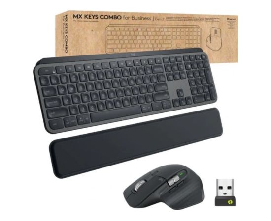 Logitech MX Keys Клавиатура + Компьютерная Мышь US