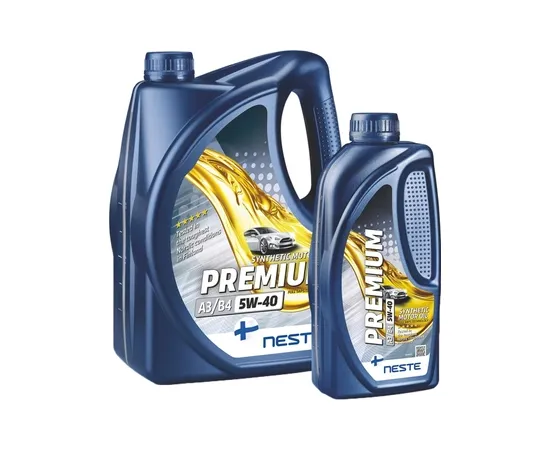 Motoreļļa Neste Premium A3/B4 5W-40 (4l+1l)