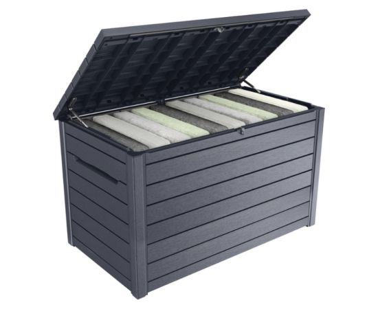 Keter Uzglabāšanas kaste Ontario Storage Box 870L pelēka