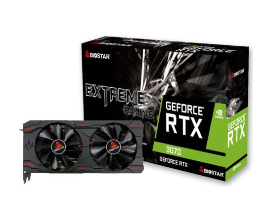 Biostar VN3706RM82 graphics card NVIDIA GeForce RTX 3070 8 GB GDDR6