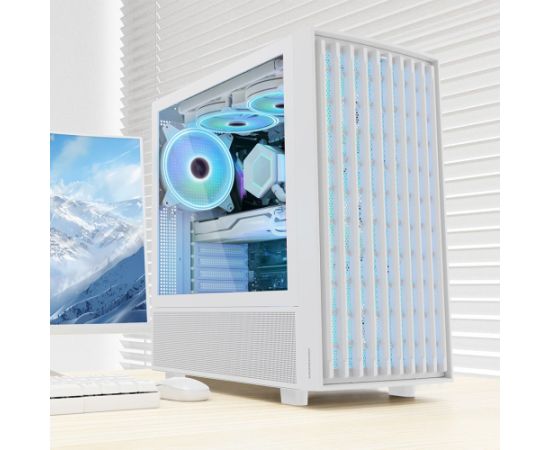 MODECOM  BREEZE ARGB Flow MIDI USB 3.0 X 2 CYPE-C computer case