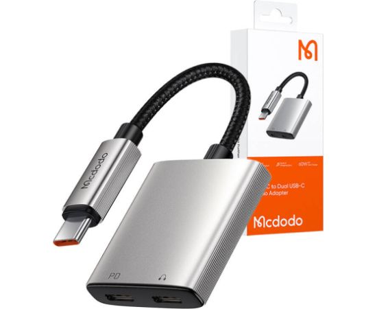 2in1 Audio Adapter Mcdodo CA-5570 2in1 USB-C to 2x USB-C