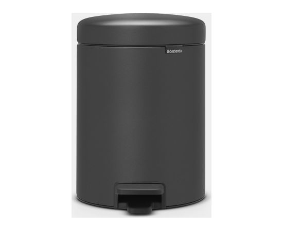 Brabantia atkritumu tvertne ar pedāli NewIcon, 5l, mineral infinite grey