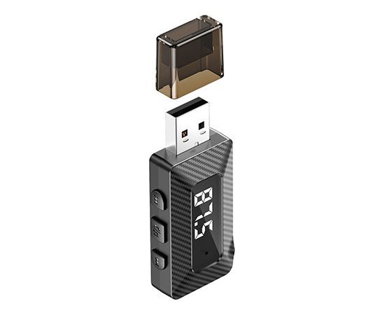 XO FM transmitter BCC16 Bluetooth MP3, black