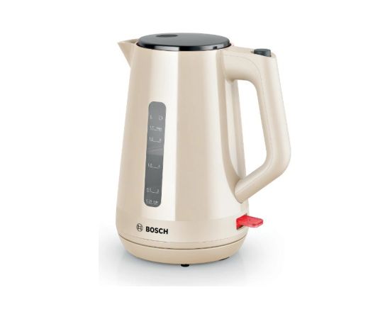 BOSCH TWK 1M127 Elektriskā tējkanna 1.7L 2400W Krēms krāsa