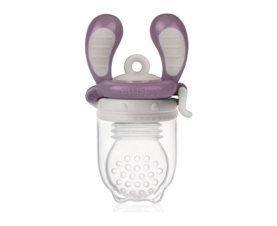 Kidsme Food Feeder bērna ēdināšanas ierīce cietiem produktiem (vidējs), Plum, no 4 mēn. - 160350PL