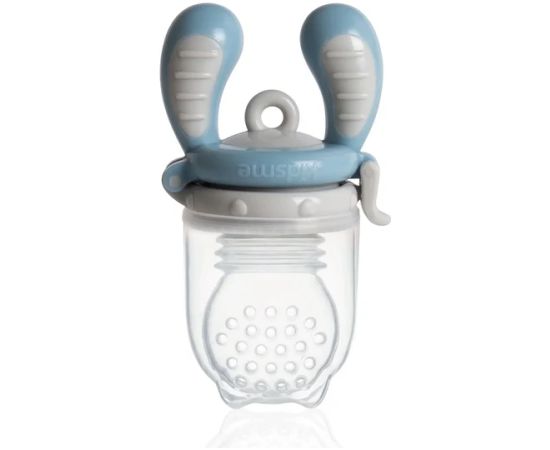 Kidsme Food Feeder bērna ēdināšanas ierīce cietiem produktiem (liels), Azure, no 6 mēn. - 160337AZ