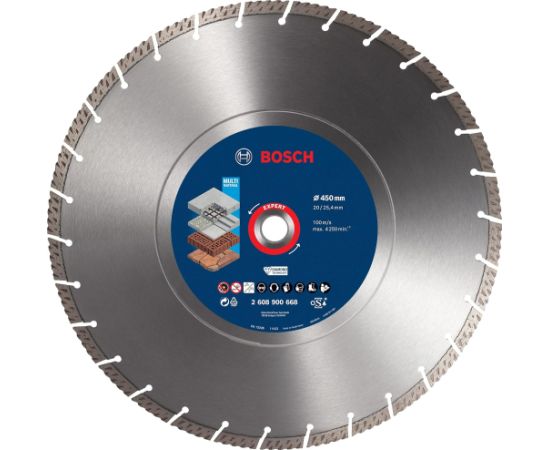 Dimanta griešanas disks Bosch 2608900668; 450 mm