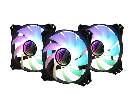 Zalman ZM-IF120 Infinity Mirror 120mm ARGB 3-Pack & Controller Korpusu dzesēšana
