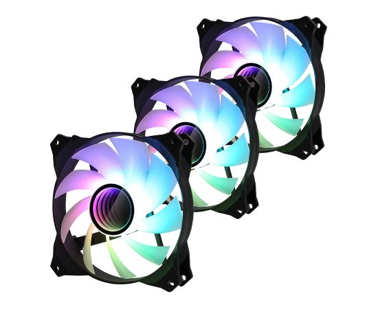 Zalman ZM-IF120 Infinity Mirror 120mm ARGB 3-Pack & Controller Korpusu dzesēšana
