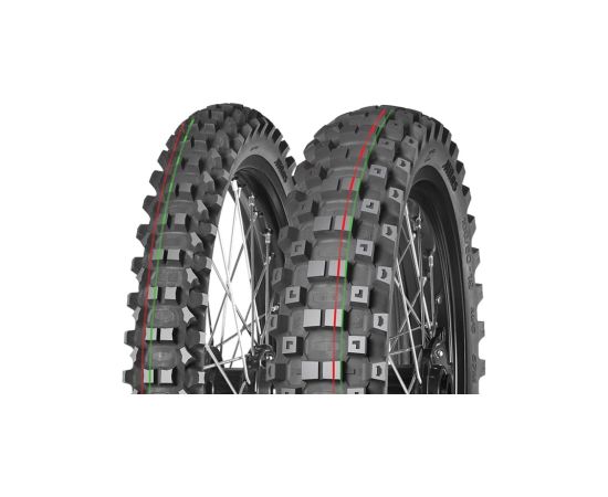 90/90-14 MITAS TERRA FORCE-MX MH 46M TT Red&Green