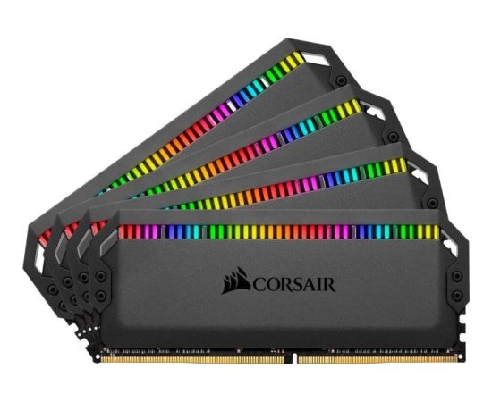 Corsair DDR4 32 GB 3200-CL16 - Quad-Kit - Dominator Platinum RGB Black