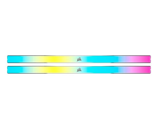 Corsair DDR5 - 48GB - 6000 - CL - 36 (2x 24 GB) dual kit, RAM (black, CMH48GX5M2E6000C36, Vengeance RGB, INTEL XMP)