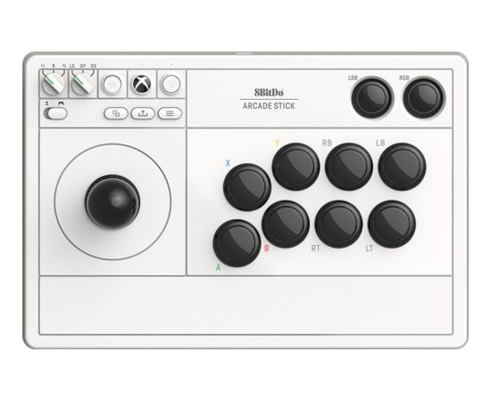 8BitDo Arcade Stick for Xbox, joystick (white, for Xbox, PC)