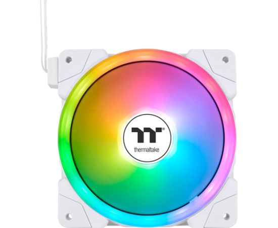 Thermaltake SWAFAN EX12 ARGB Sync PC Cooling Fan white TT Premium Edition, case fan (white, pack of 3)