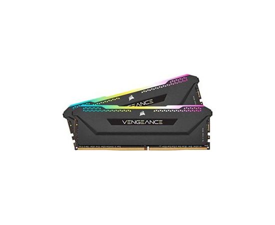 Corsair DDR4 - 64GB - 3600 - CL - 18 - Dual-Kit - Vengeance RGB PRO SL, black