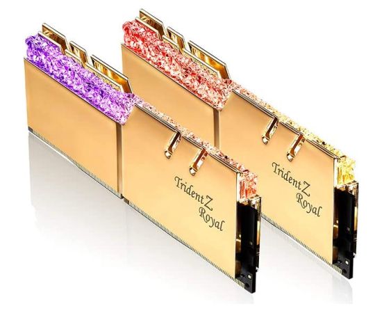 G.Skill DDR4 32GB 4400- CL - 19 TZ Royal Gold Dual Kit - F4-4400C19D-32GTRG