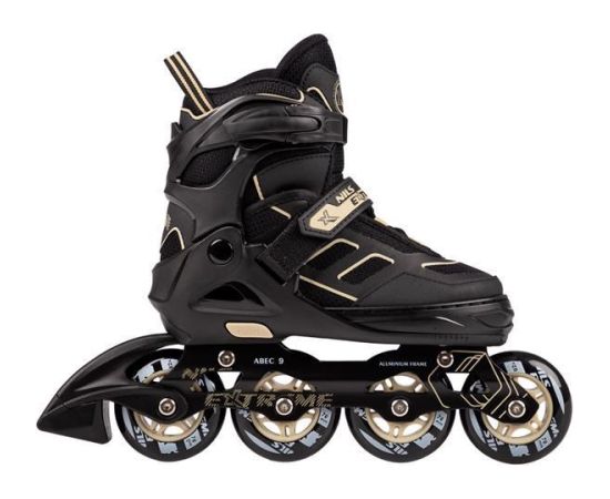 NILS EXTREME SKATES NA14174 A BLACK AND BEIGE SIZE. S (31-34)