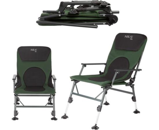 Makšķerēšanas krēsls NC1801 FISHING CHAIR NILS CAMP