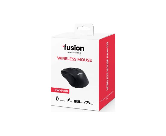 Беспроводная мышь Fusion FWM-100 | 1600 dpi | черный