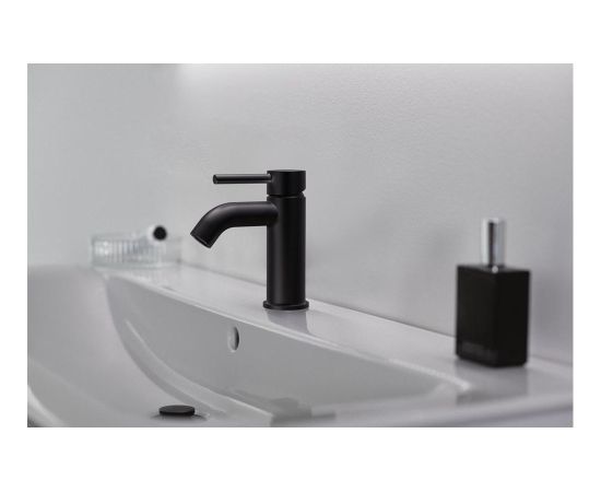 Ideal Standard CERALINE maisītājs ar Pop-up noplūdi izlietnei, Silk Black Для раковины