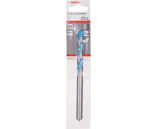 Bosch Universāls urbis CYL-9 Multi Construction 12 x 90 x 150 mm, d 10 mm