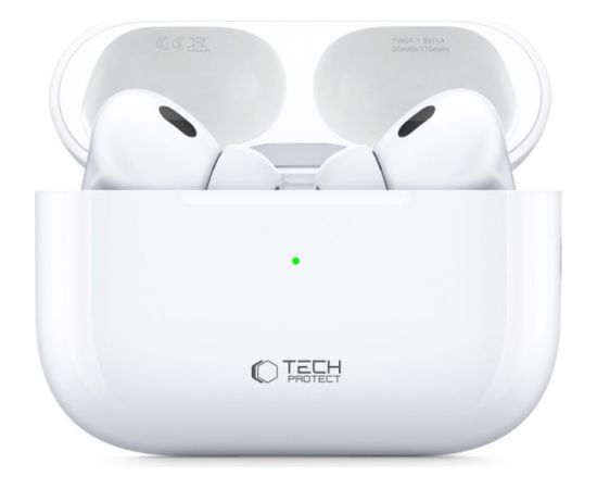 Tech-Protect wireless earbuds UltraBoost TWS Earphone Pro, white
