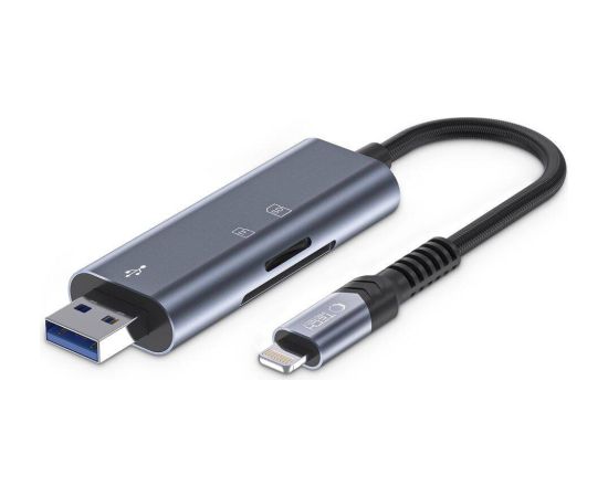 Tech-Protect card reader Ultraboost SD/microSD Lightning/USB