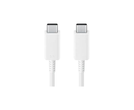 Samsung EP-DX510JWEGEU USB-C -> USB-C kabelis PD | 100W | 5A | 1,8 m balts (OEM)