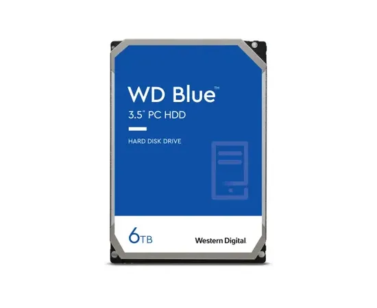 Western Digital WD Blue 6TB HDD 5400rpm SATA 6Gb/s 256MB Cache 3.5 Inch