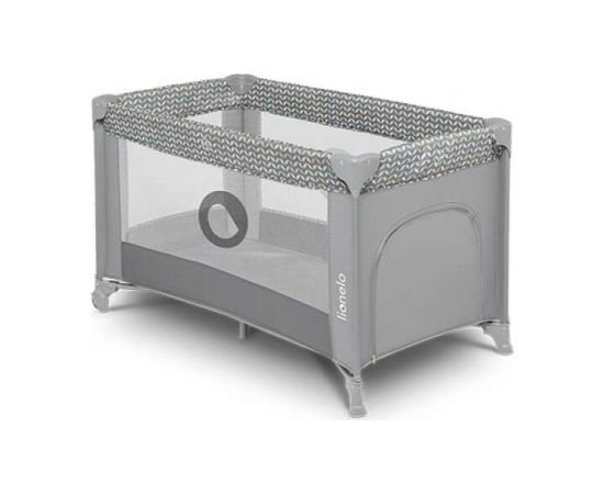 Lionelo STEFI grey concrete  Art.109454  Манеж-кровать для путешествий купить по выгодной цене в BabyStore.lv