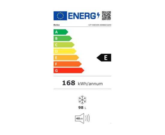 BEKO CF100EWN 98L White