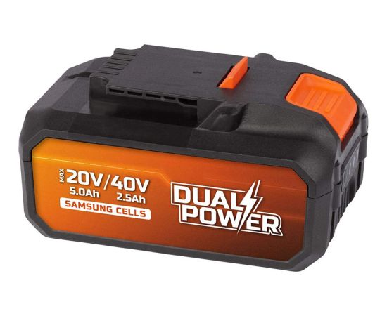 Akumulators 20V (5.0Ah) vai 40V (2.5Ah) POWDP9037 POWERPLUS