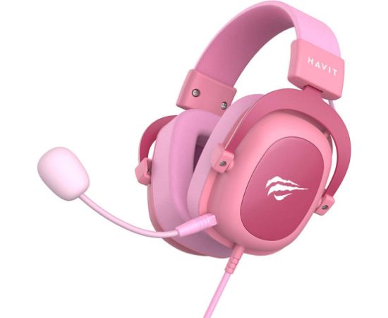 Gaming headphones Havit H2002D (pink)