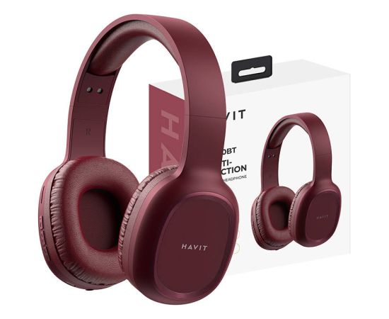 Havit H2590BT PRO Wireless Bluetooth headphones (red)