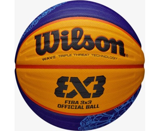 Basketball ball 3x3 competition WILSON FIBA GAME BALL PARIS 2024 synth. leather size 6