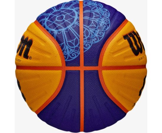 Basketball ball 3x3 competition WILSON FIBA GAME BALL PARIS 2024 synth. leather size 6