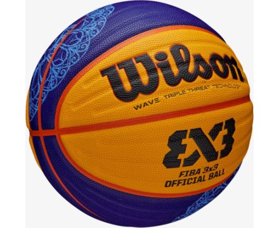 Basketball ball 3x3 competition WILSON FIBA GAME BALL PARIS 2024 synth. leather size 6