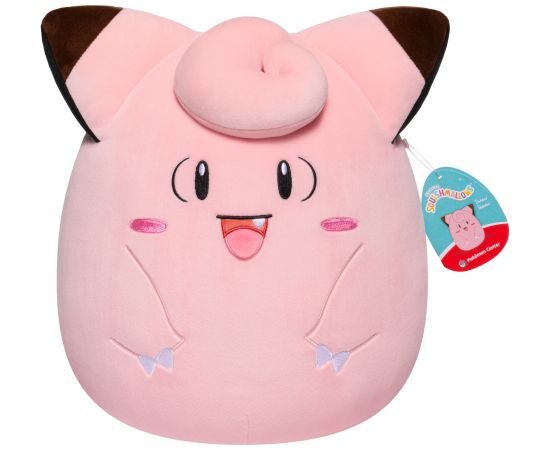 SQUISHMALLOWS Pokemon plīša rotaļlieta Clefairy, 25 cm